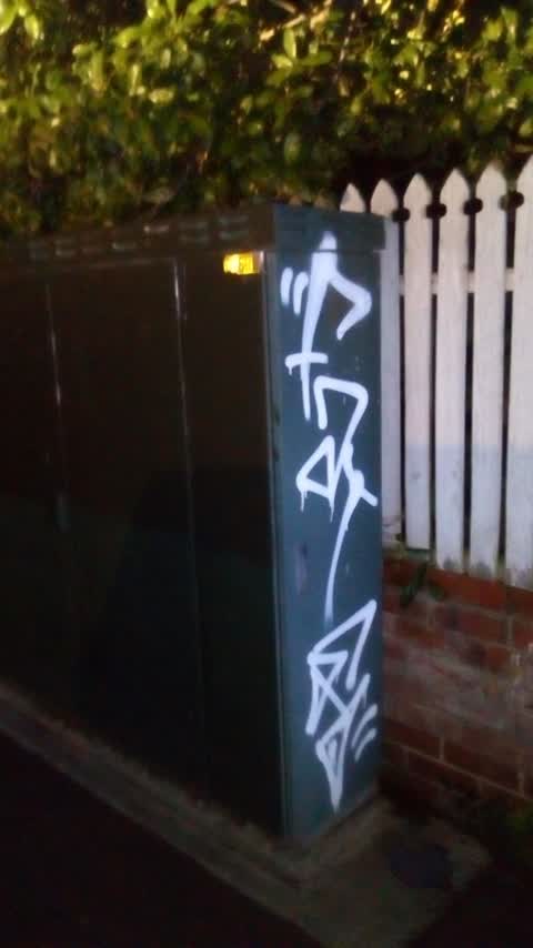 Graffiti, a report photo