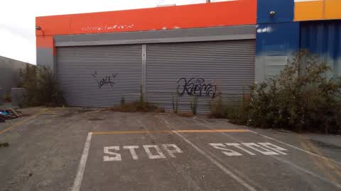Graffiti, a report photo