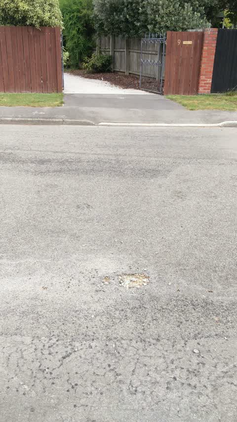 Roading/Streets, a report photo