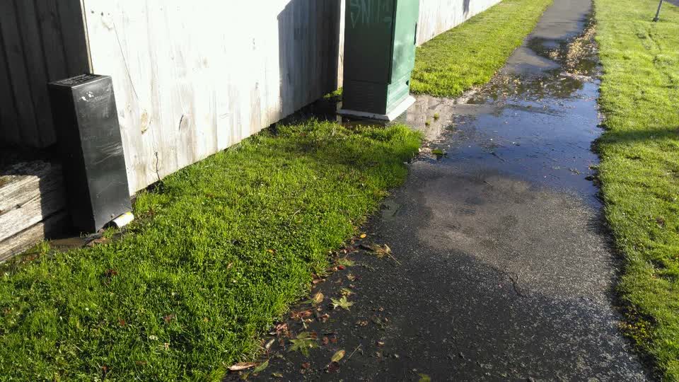 The photograph attached to this water supply report