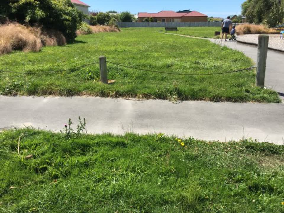 The photograph attached to this parks report