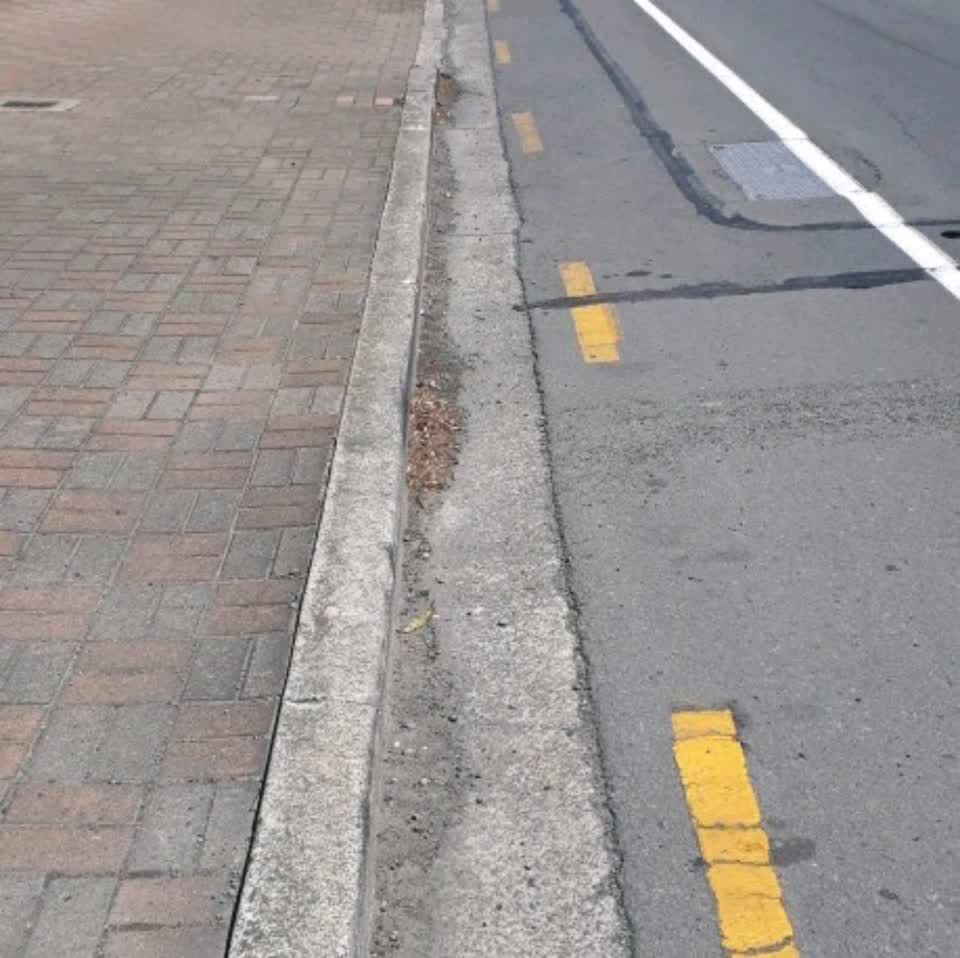 The photograph attached to this wastewater/stormwater report