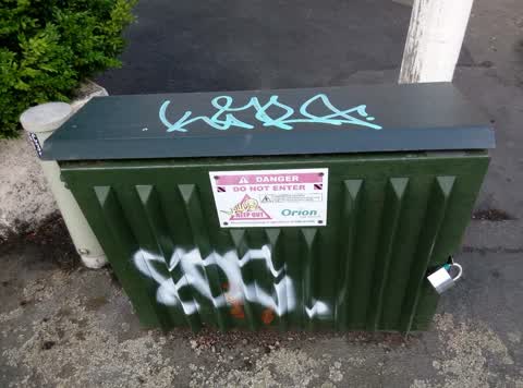 Graffiti — a report photo