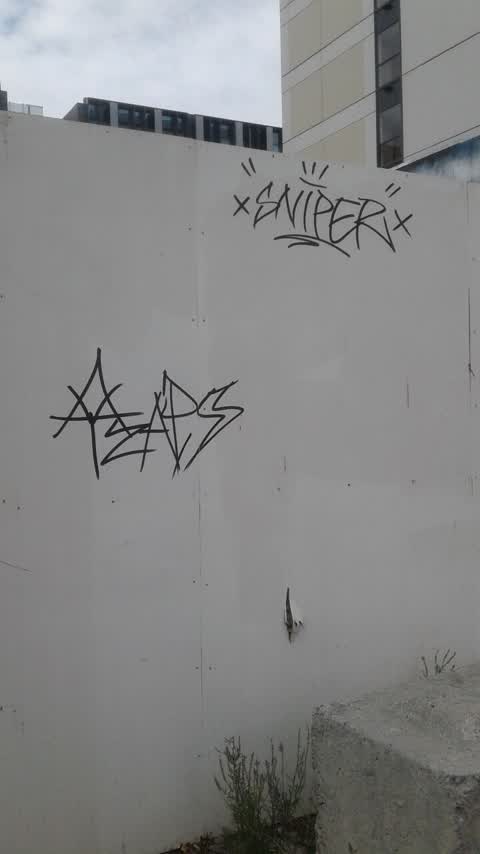 Graffiti, a report photo