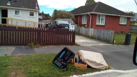 Rubbish/Recycling, a report photo