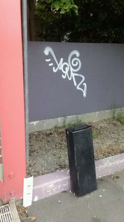 Graffiti, a report photo