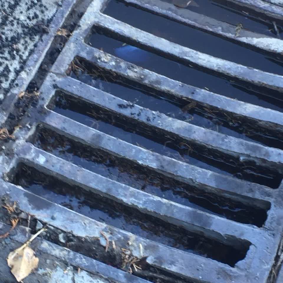 The photograph attached to this wastewater/stormwater report