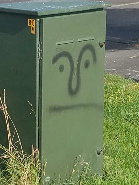 Graffiti, a report photo