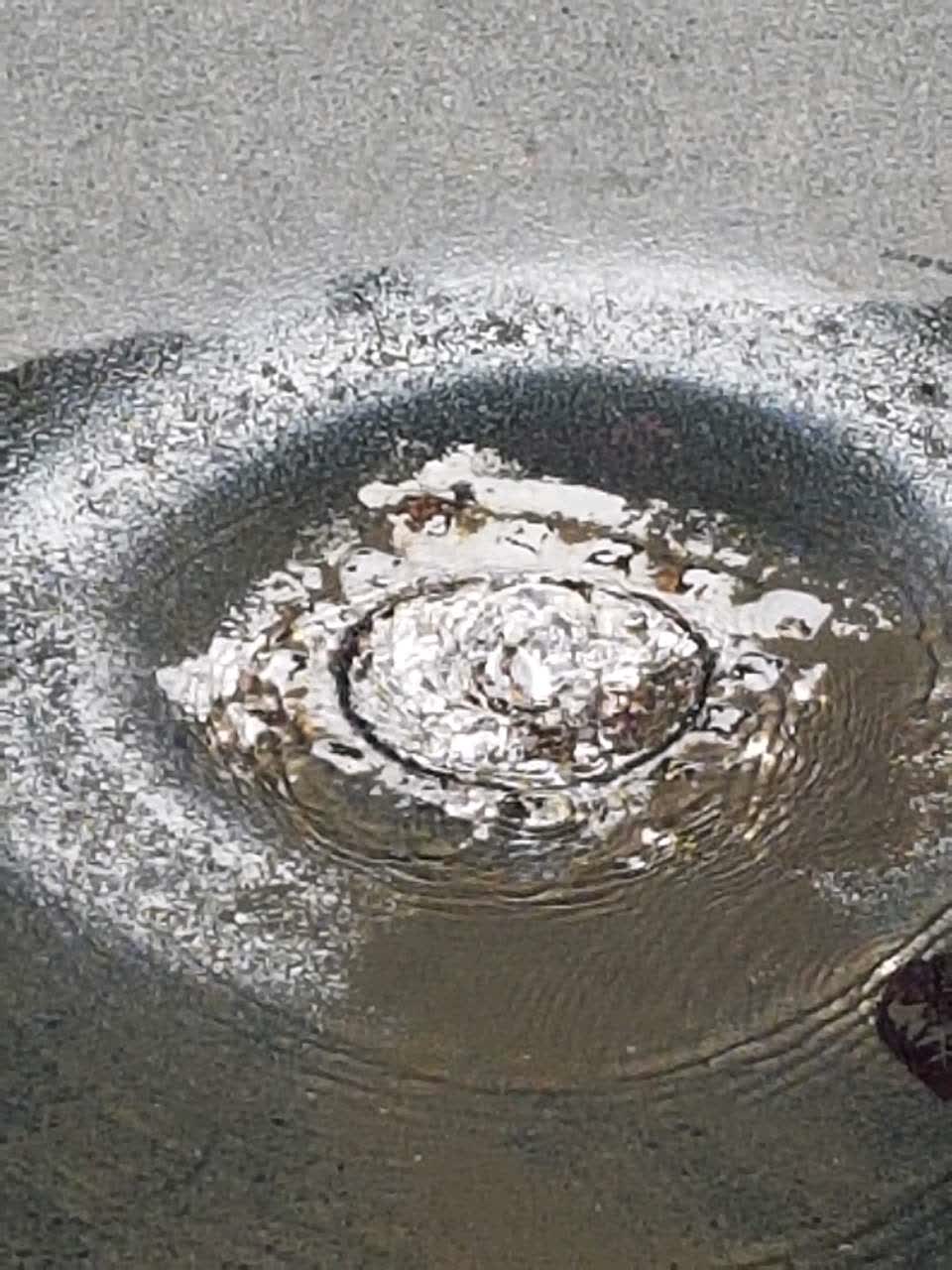 The photograph attached to this water supply report