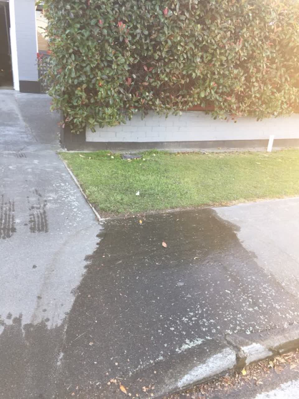 The photograph attached to this water supply report