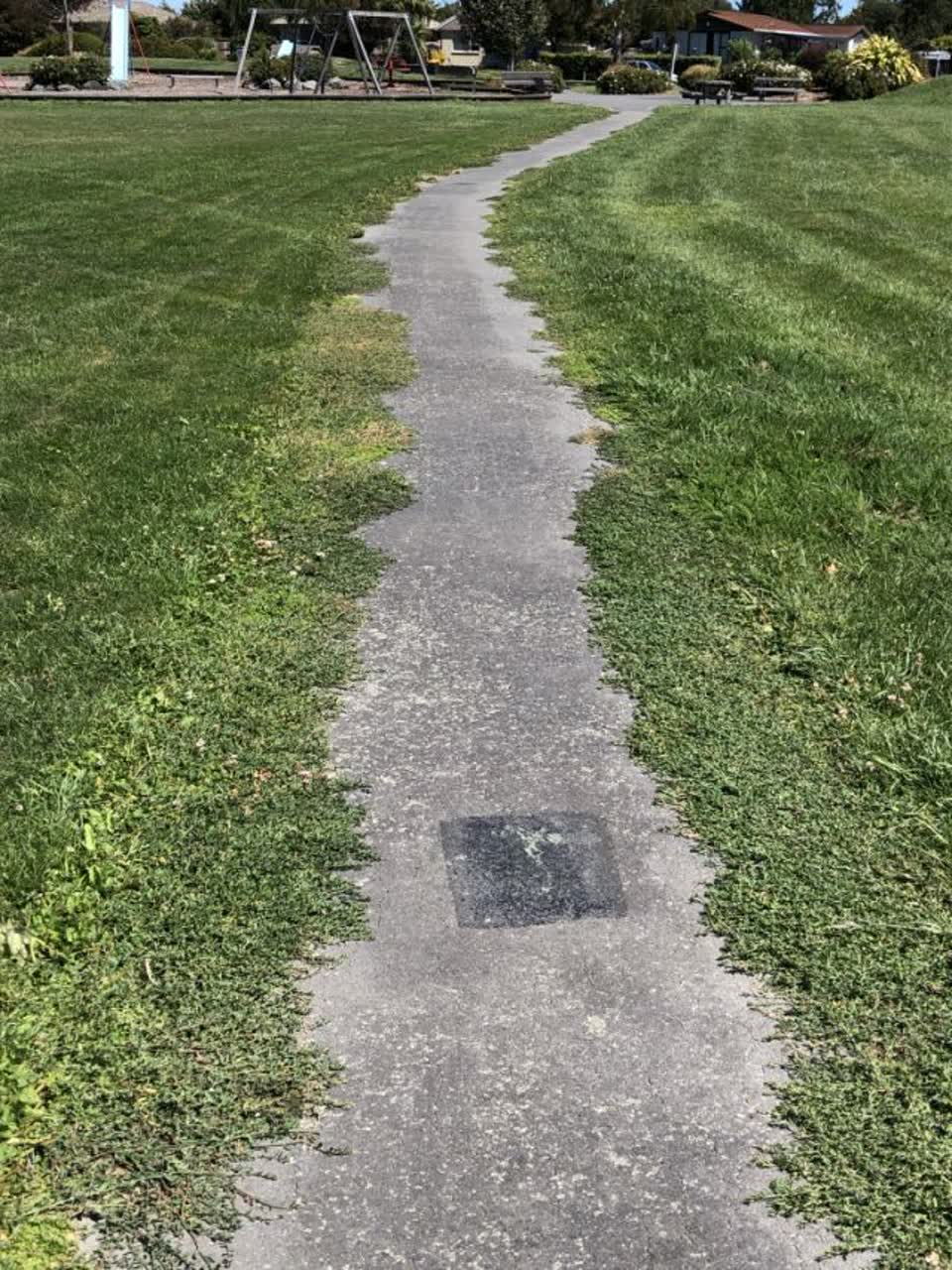 The photograph attached to this parks report