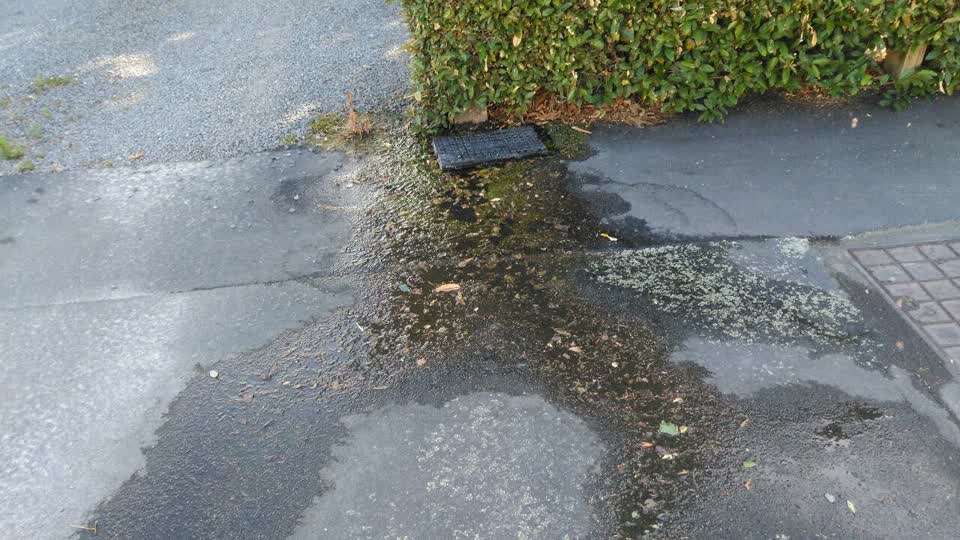 The photograph attached to this water supply report