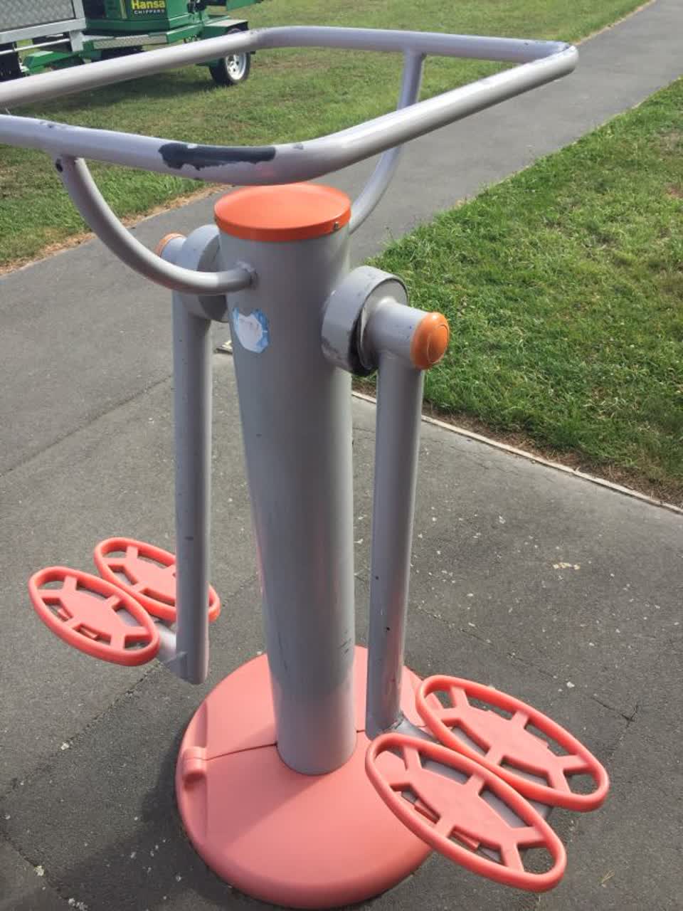 The photograph attached to this parks report