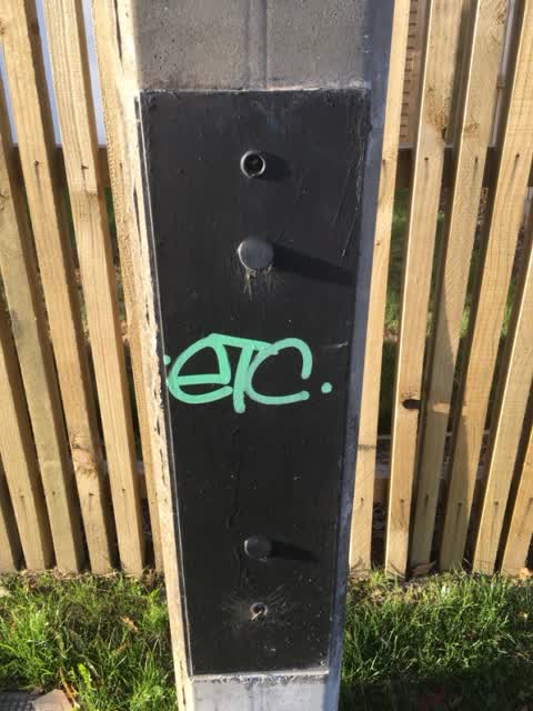 Graffiti, a report photo