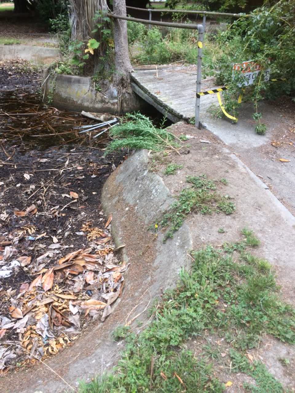 The photograph attached to this parks report