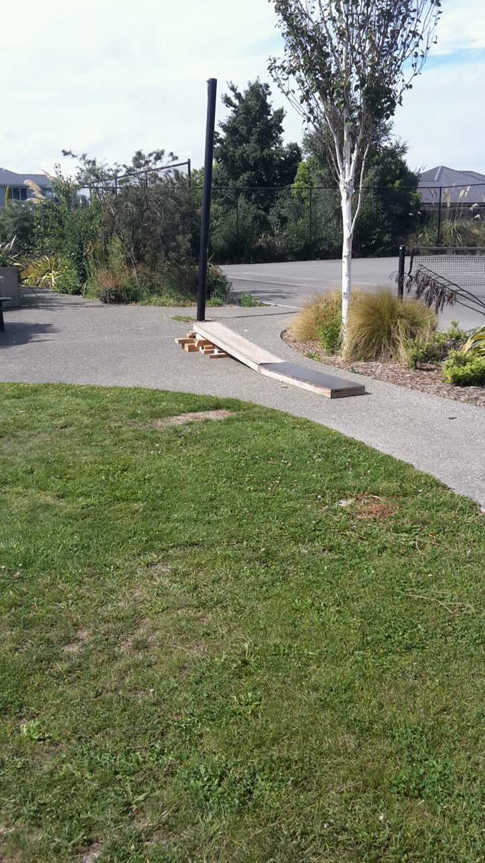 The photograph attached to this parks report