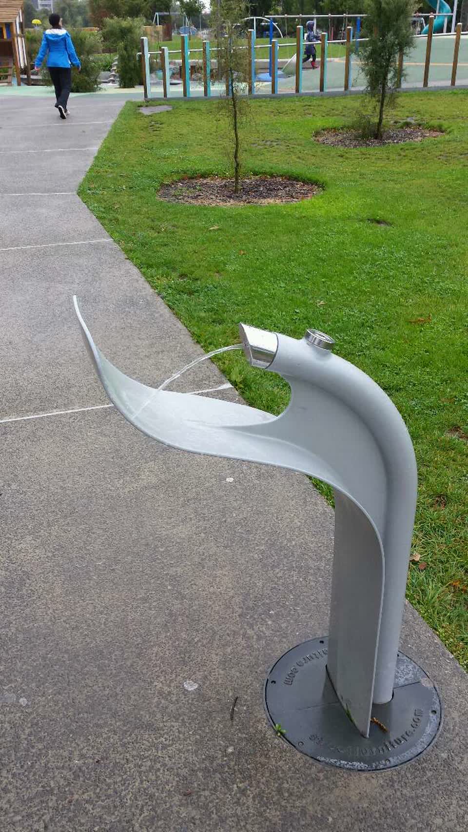 The photograph attached to this parks report