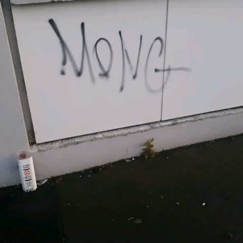 Graffiti, a report photo