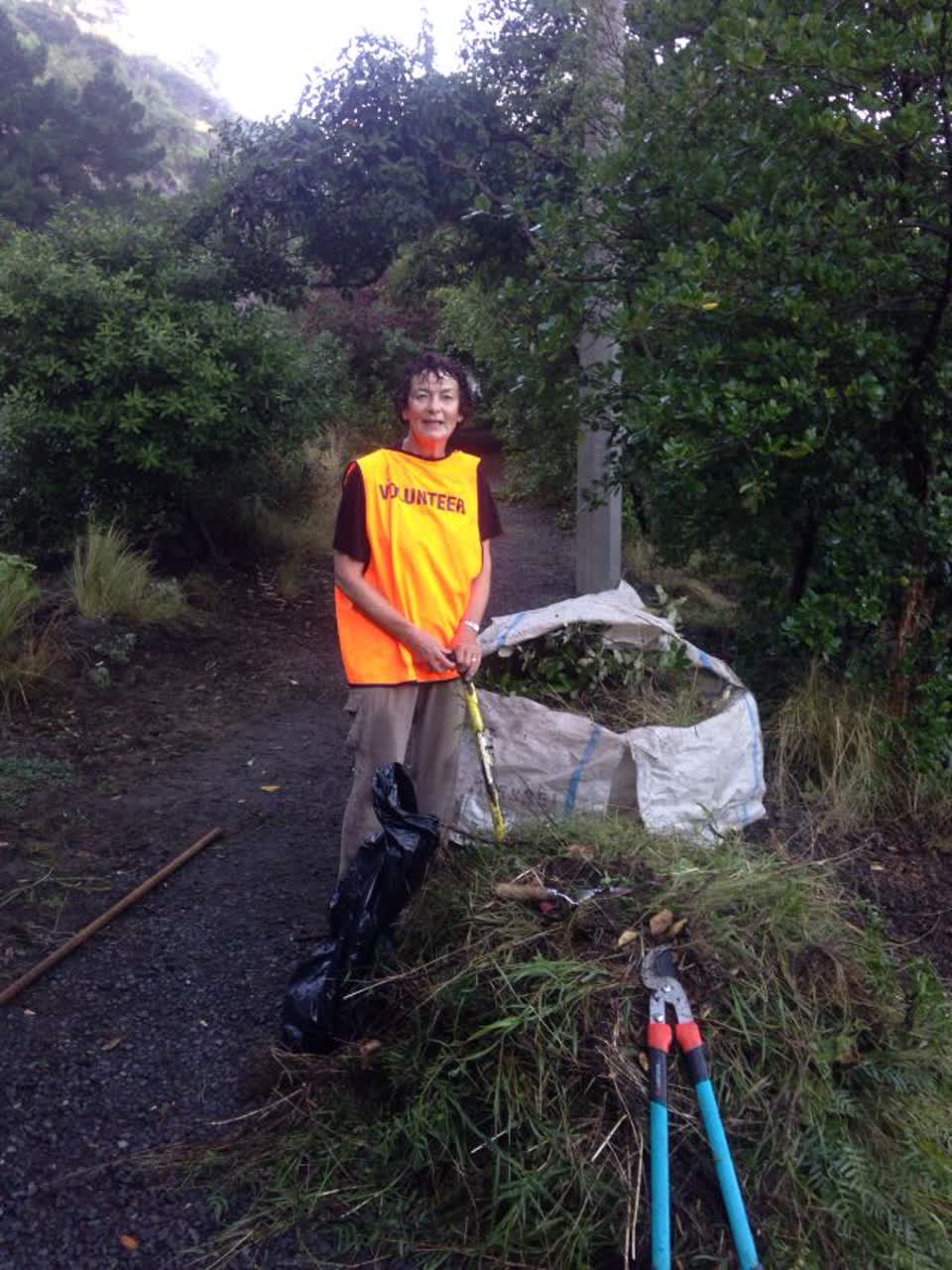 The photograph attached to this parks report