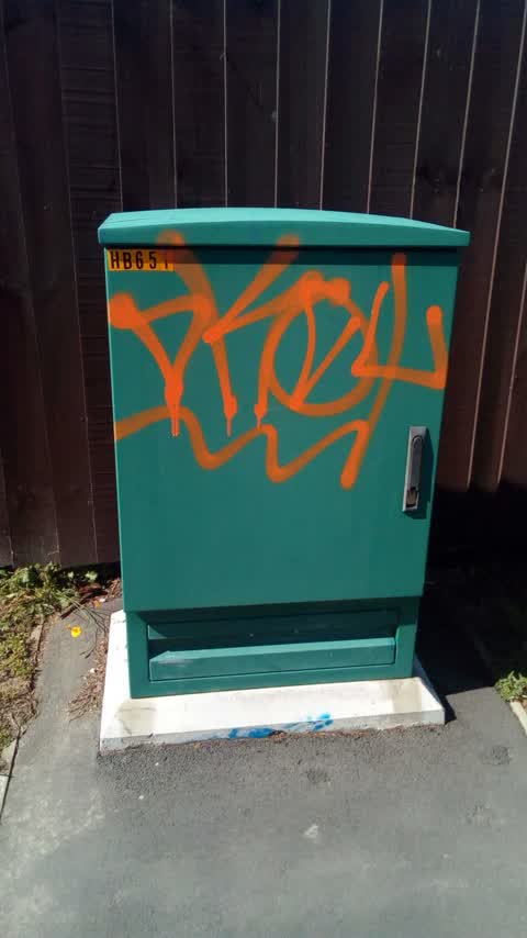 Graffiti, a report photo