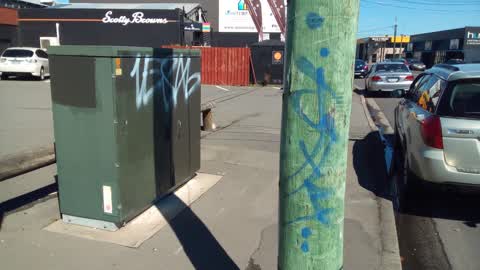 Graffiti, a report photo