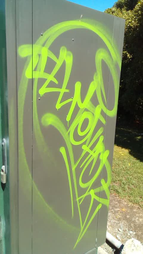 Graffiti, a report photo