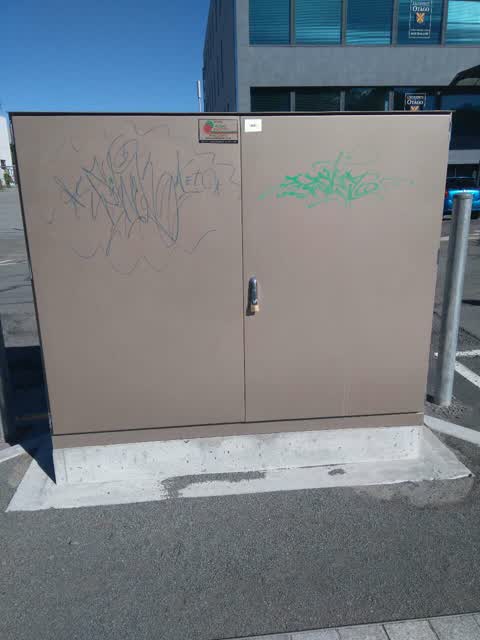 Graffiti, a report photo