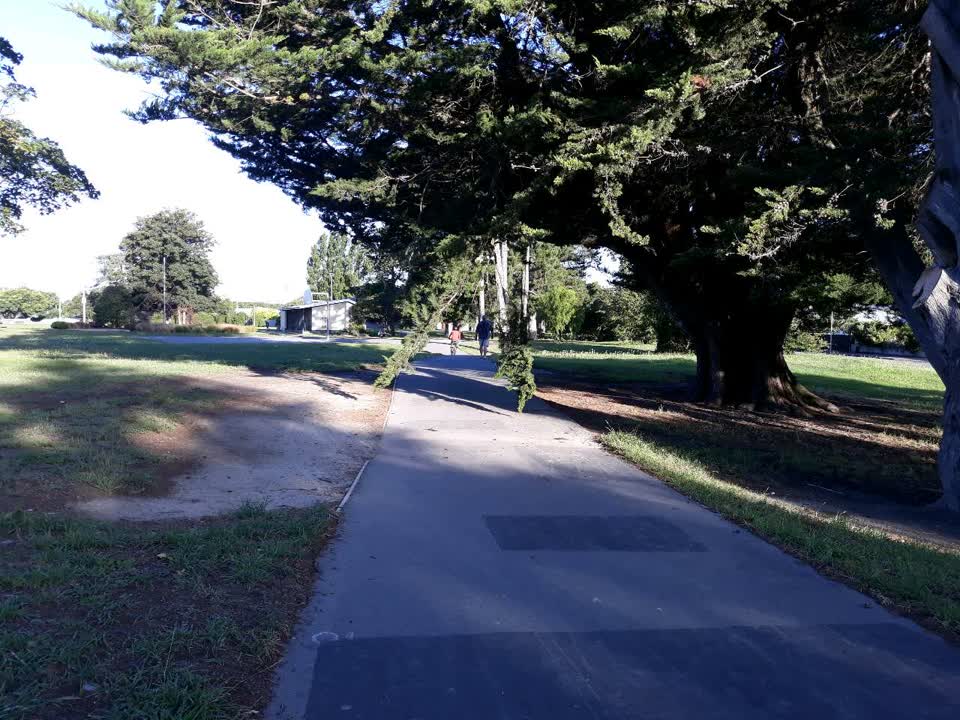 The photograph attached to this parks report