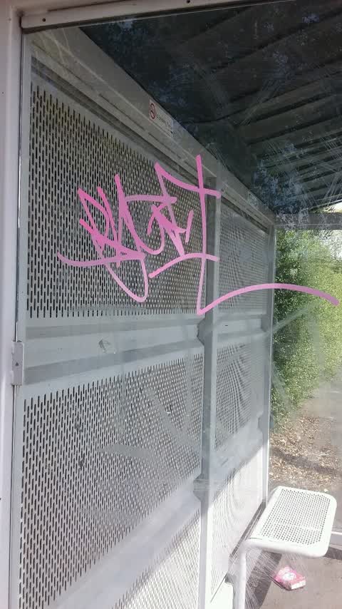 Graffiti, a report photo