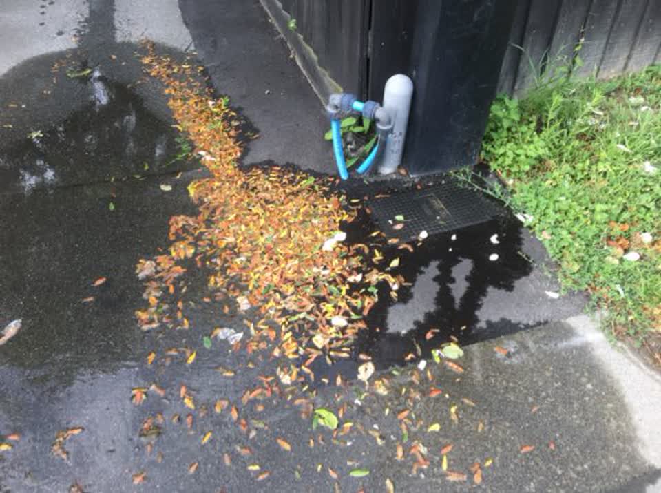The photograph attached to this water supply report