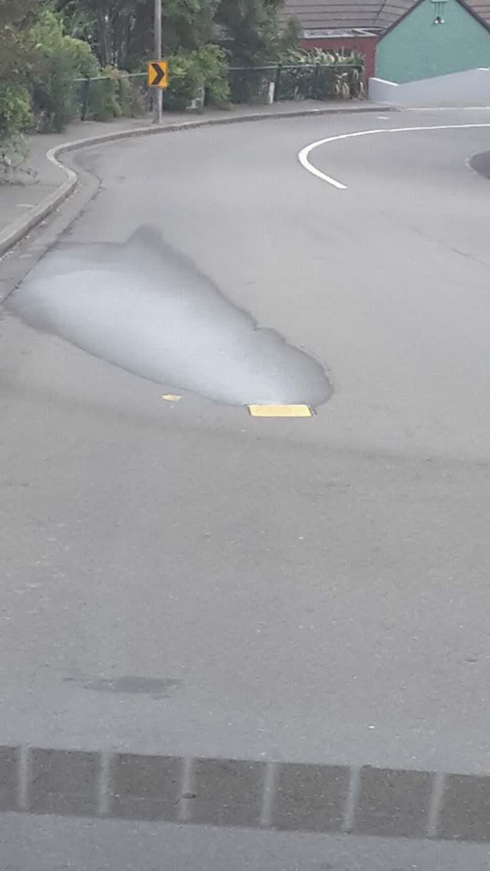 The photograph attached to this water supply report