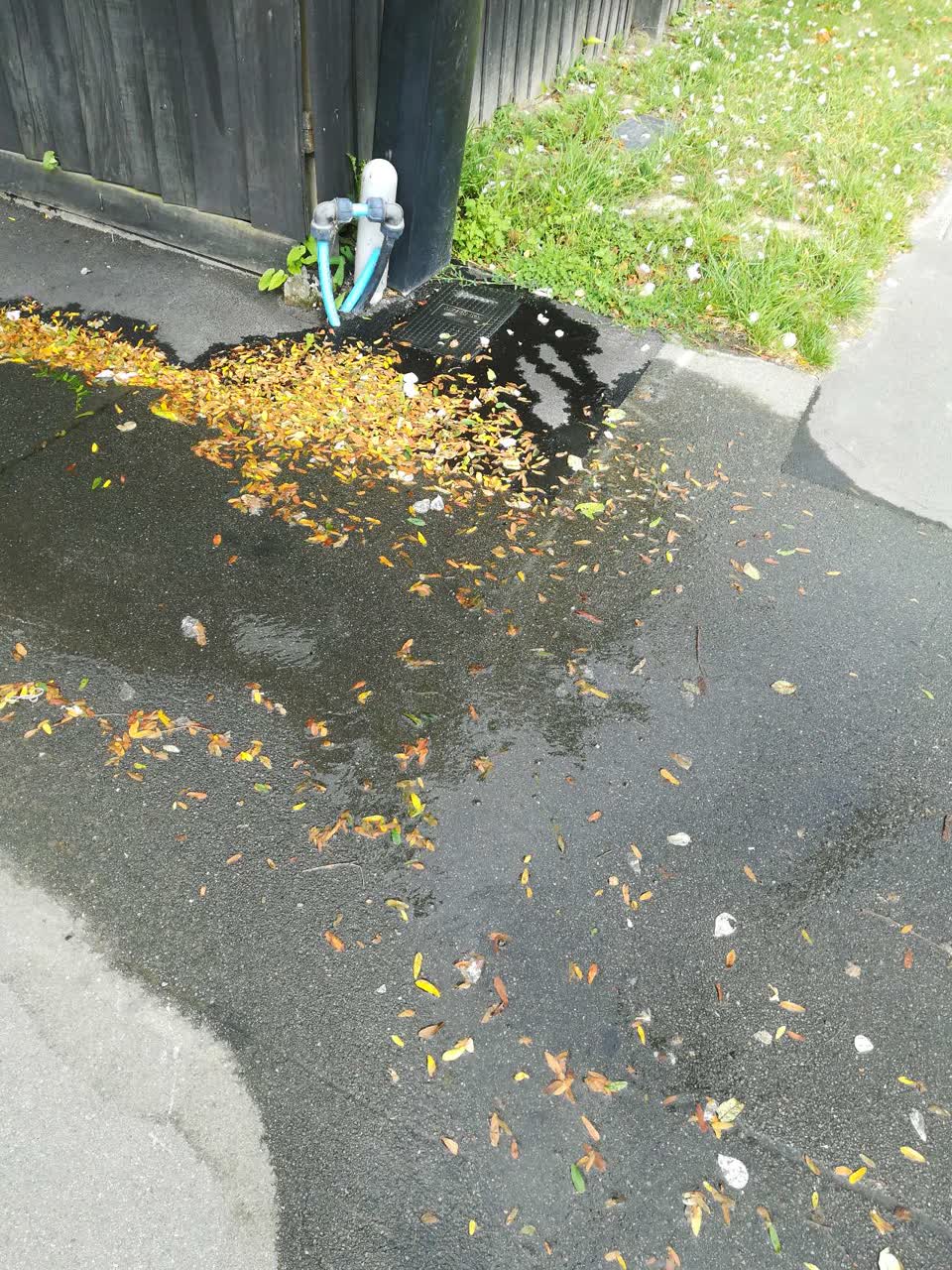 The photograph attached to this water supply report