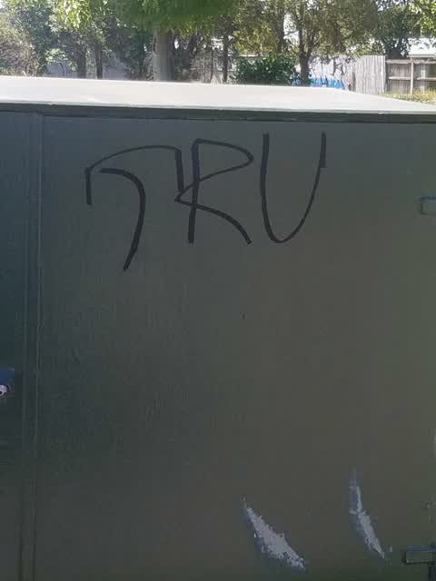 Graffiti, a report photo
