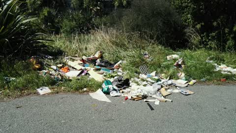Rubbish/Recycling — a report photo