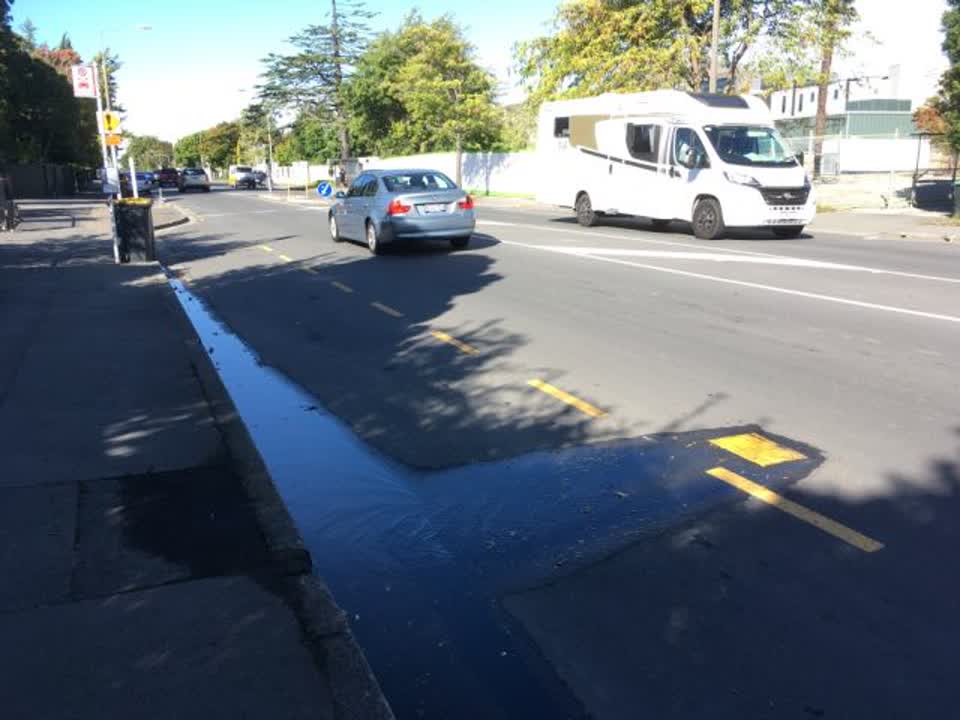 The photograph attached to this water supply report