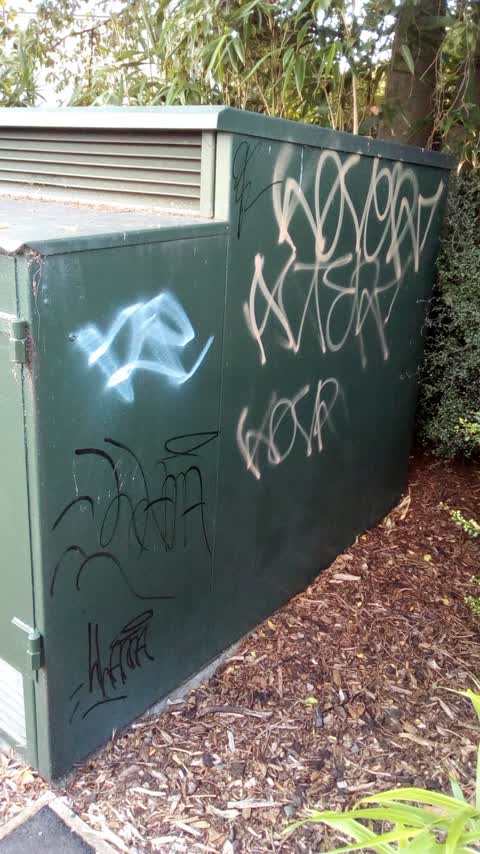 Graffiti, a report photo