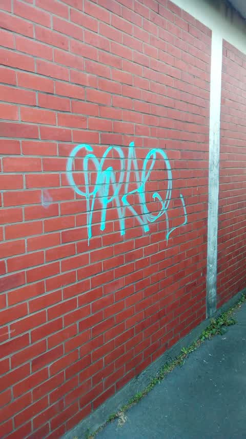 Graffiti, a report photo