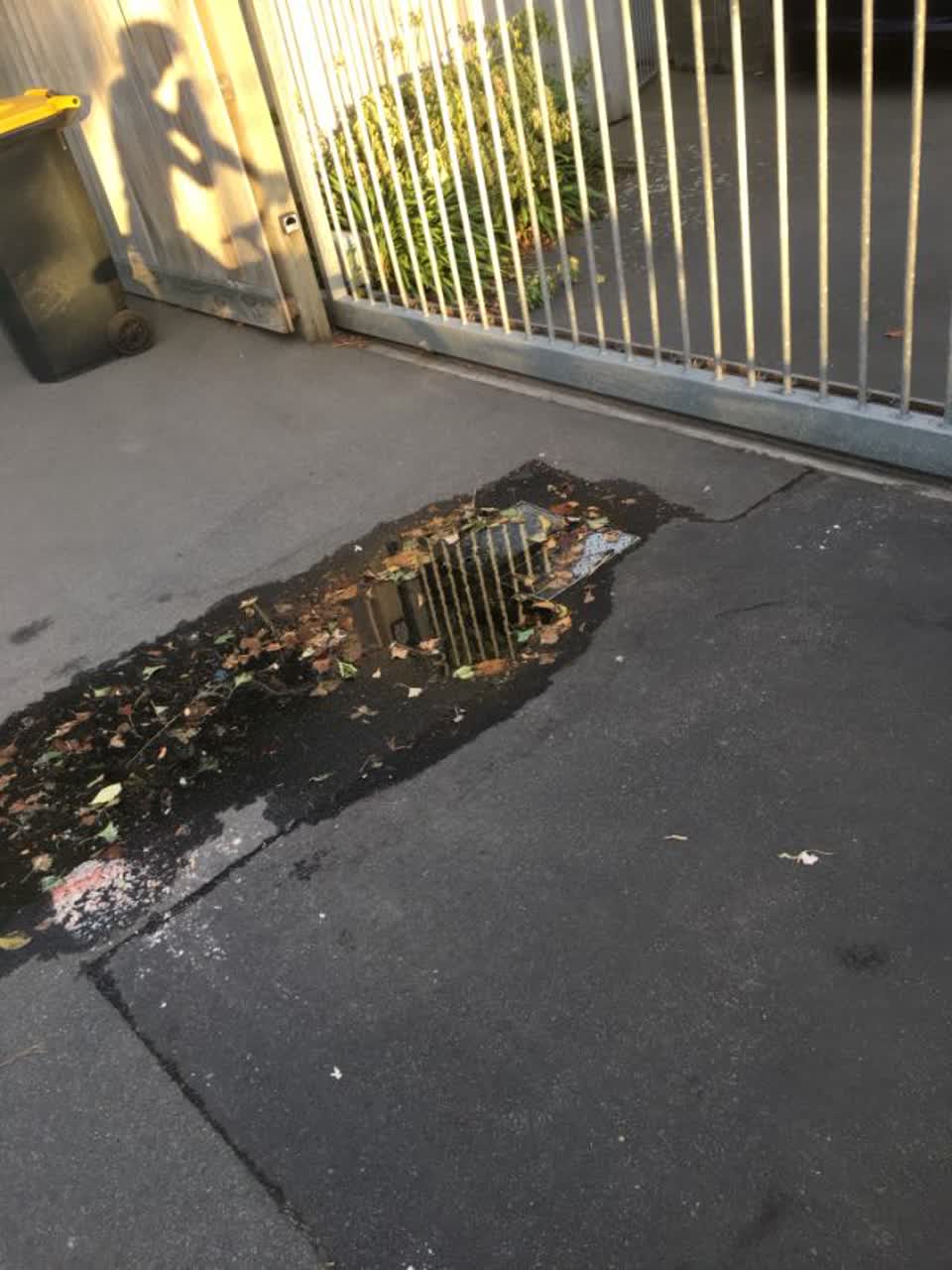 The photograph attached to this water supply report