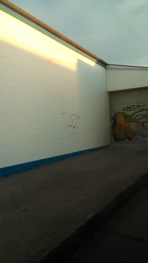 Graffiti, a report photo