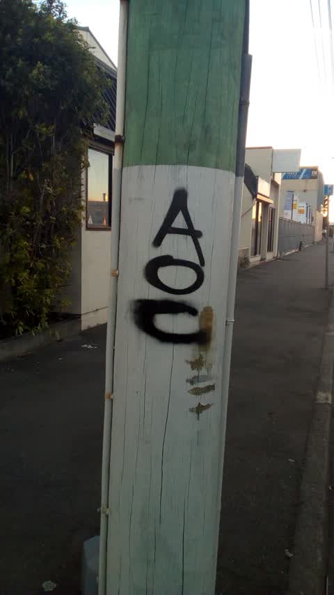 Graffiti, a report photo