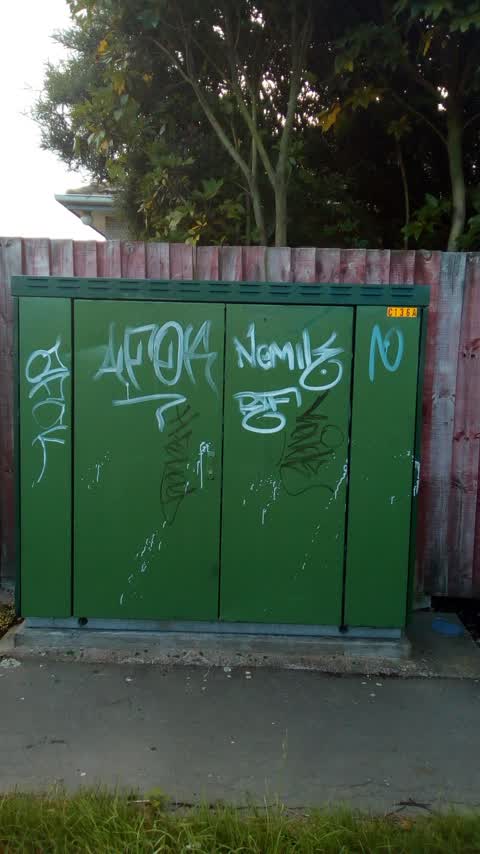 Graffiti, a report photo
