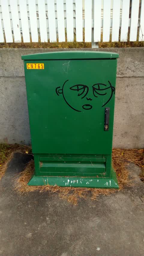 Graffiti, a report photo