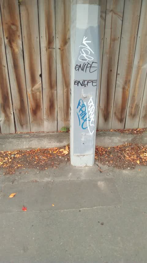 Graffiti, a report photo
