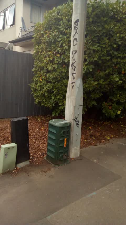 Graffiti, a report photo