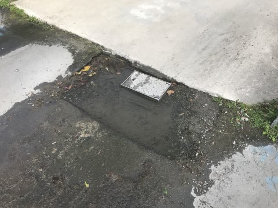 The photograph attached to this water supply report