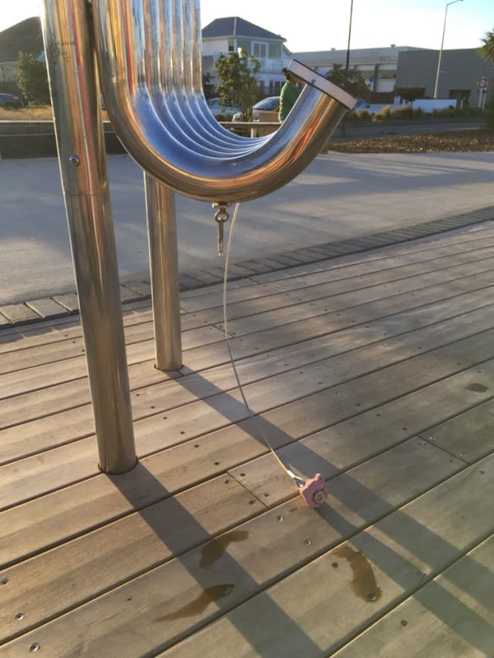 The photograph attached to this parks report