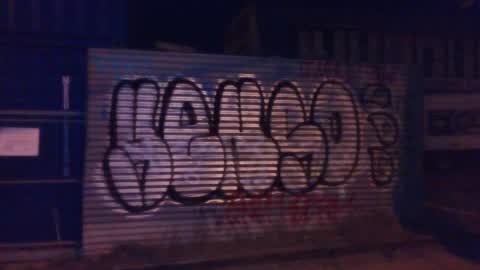 Graffiti, a report photo