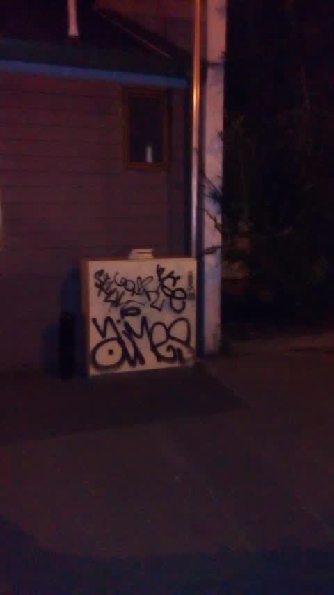 Graffiti, a report photo