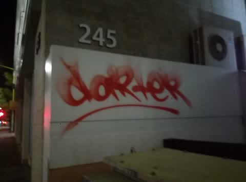 Graffiti, a report photo