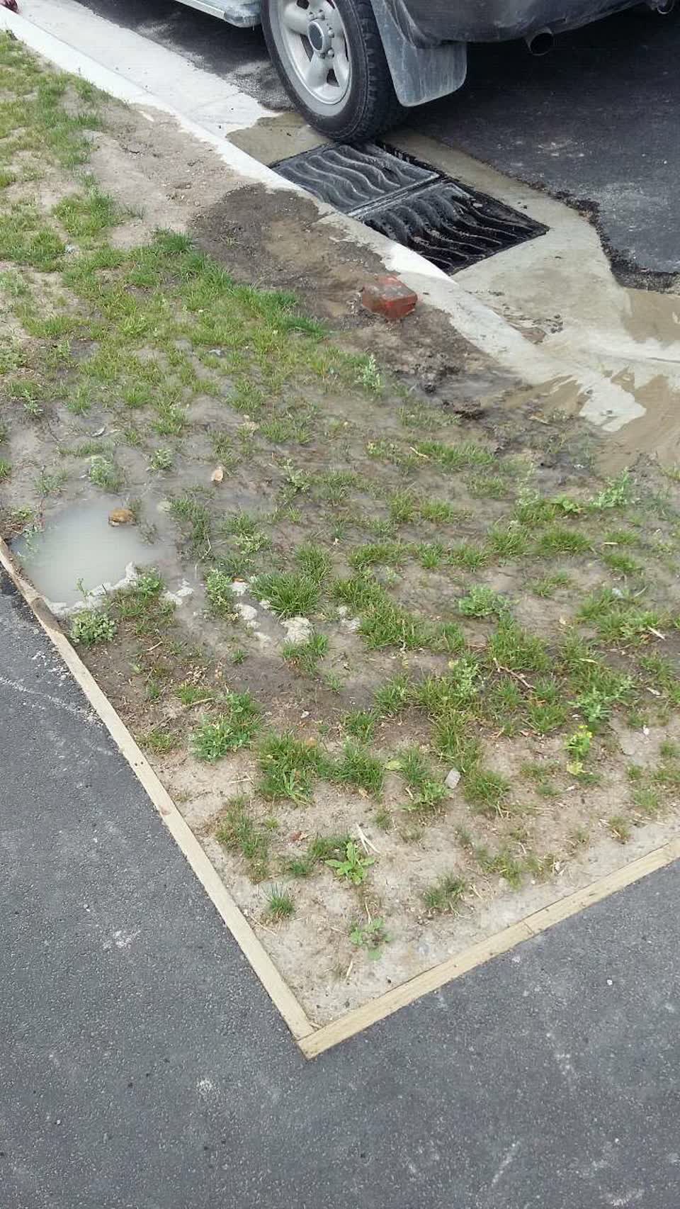 The photograph attached to this water supply report